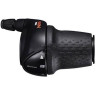 Шифтер SHIMANO NEXUS, C6000-8, правый, 8 скоростей, трос 2330мм + оплетка, черный ESLC60008L210LA3